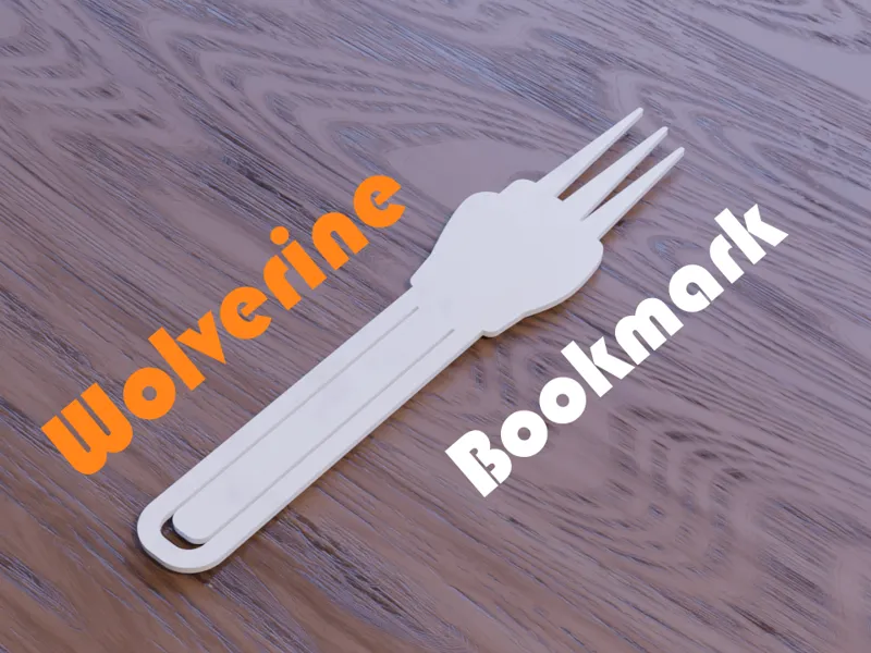 Wolverine Bookmark