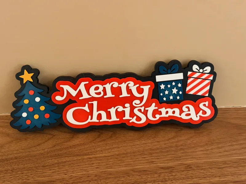 Merry Christmas Sign