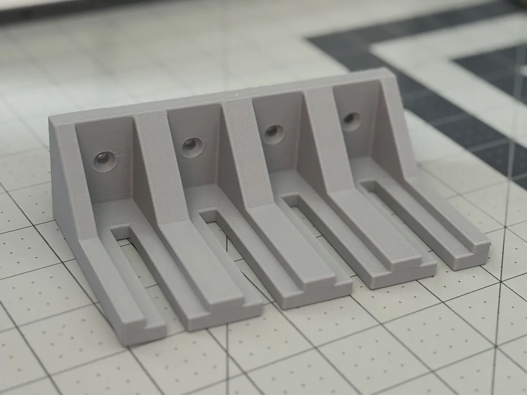 Parametric Clamp Rack (Customizable) - Free 3D Print Model - MakerWorld
