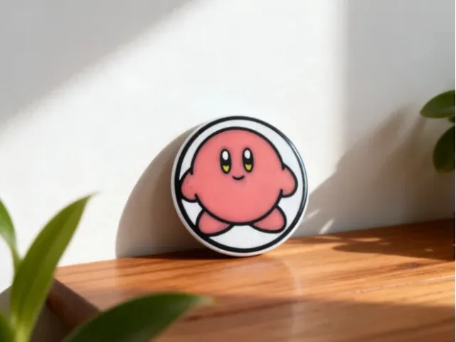 星之卡比冰箱贴-kirby系列挂件钥匙扣冰箱贴儿童玩具
