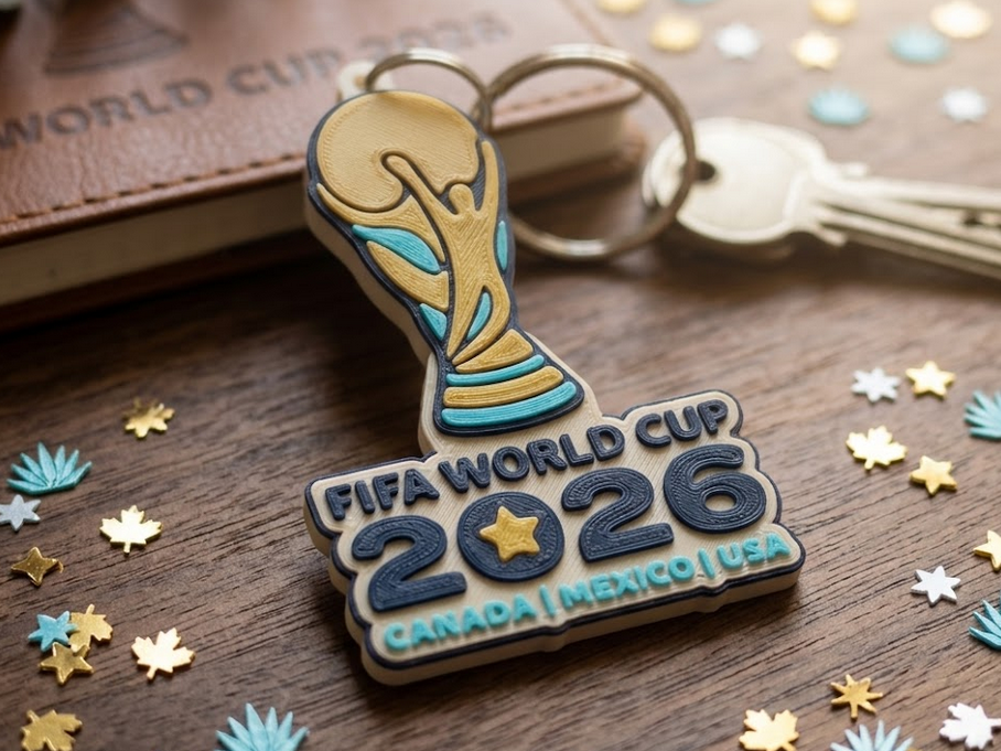 FIFA World Cup 2026 Keychain Canada | Mexico | USA
