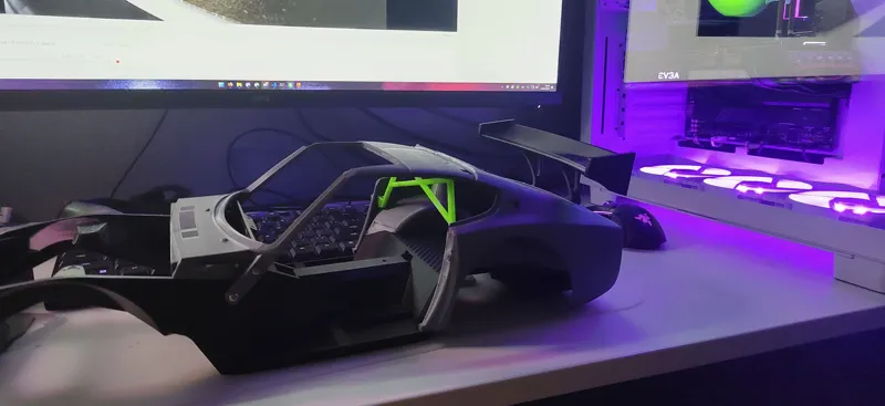 Sakura 240 - Racing rear wing - 3DSets
