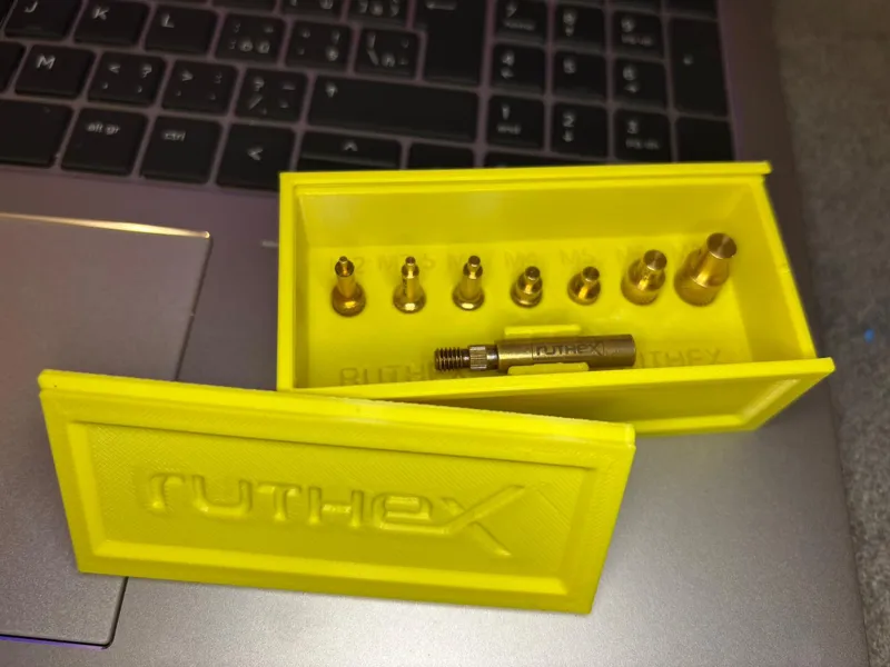 RUTHEX TipVault  Compact Threaded Insert Tool Case