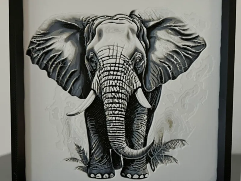 Hueforge Elefant ohne Rahmen_200x200