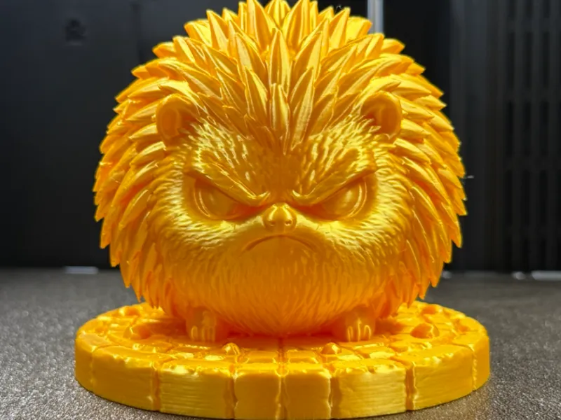 Grumpy Hedgehog Sculpture