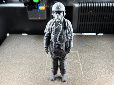 Spanish Navy Firefighter Figure