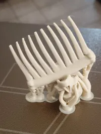 Barrette cheveux en forme d'os — photo 2