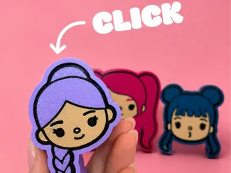 Rumi Fidget Clicker from Kpop Demon Hunters