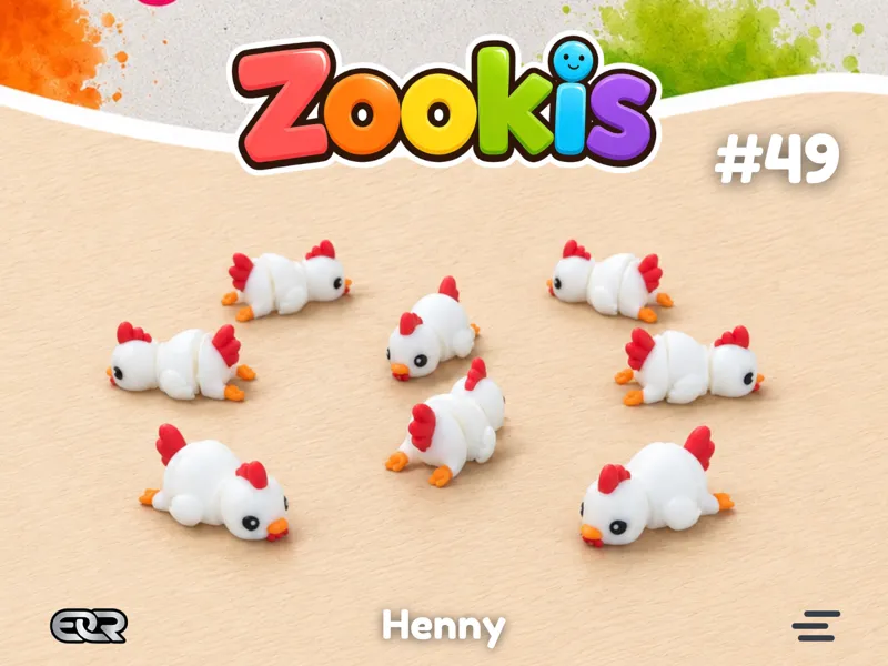 Zookis - Henny (chicken) #49