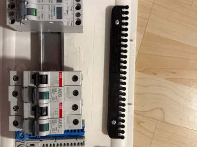 Hager AP Distribution Box Strain Relief