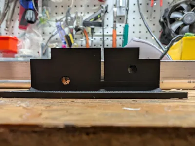 1/8 bar cutting and drilling jig for NERF homemade