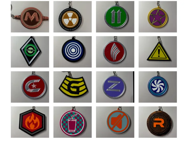 Starlight Express - Character Keychains