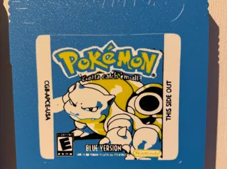 Pokemon Blue Lightbox