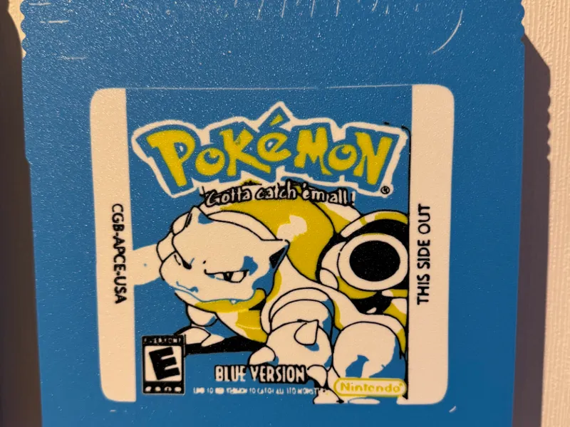 Pokemon Blue Lightbox