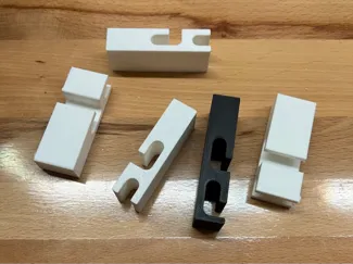 Wire Rack Shelf Safety Block v1
