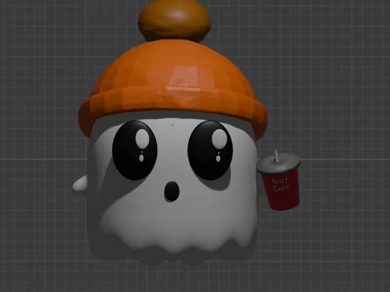 Chibi Ghost chilling