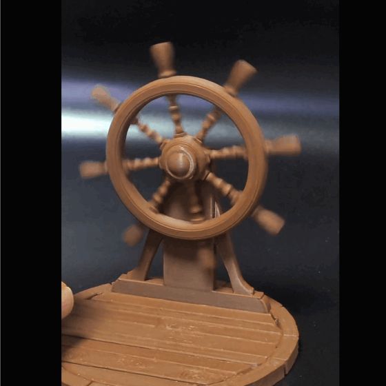 SHIP BASE - SMALL VERSION STAND PIRATE 