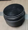 smaller top, no lip, fits inside better(upside down)