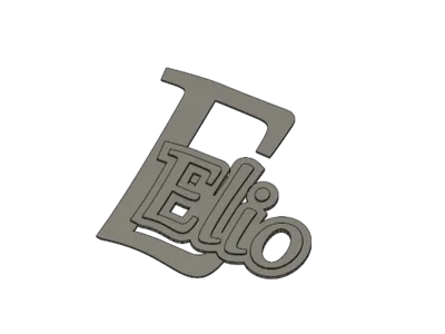 Luna Door Sign