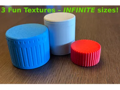 Parametric Twist to Lock Container Maker