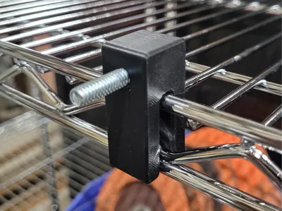 Uline Wire Rack 1/4" Bolt Mount
