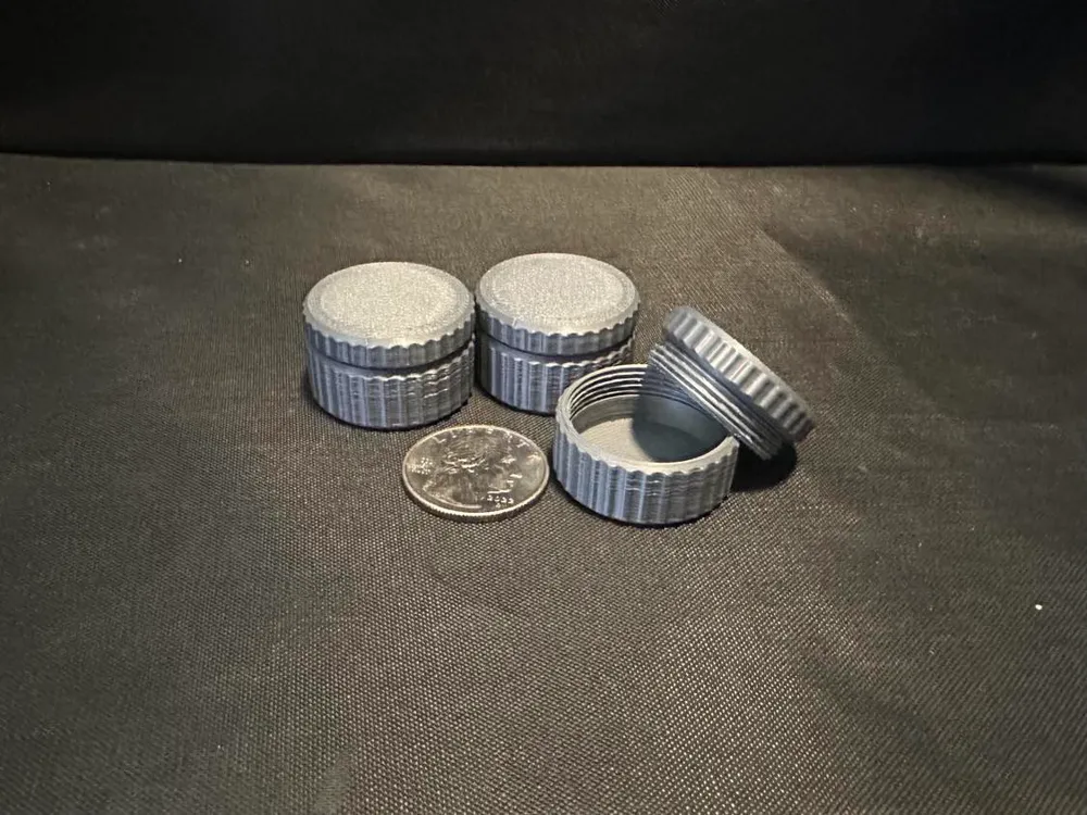 Small 30mm Travel Container - Free 3D Print Model - MakerWorld