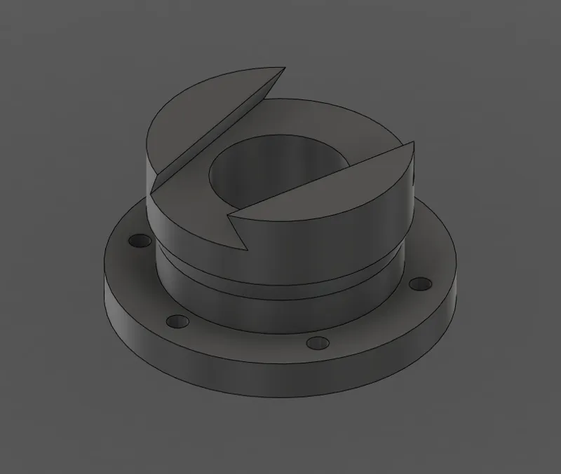Simucube Wheelside Quick Release 