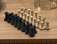 Full Chess Set in One Print: 2 Colors on 1 Plate (AMS)