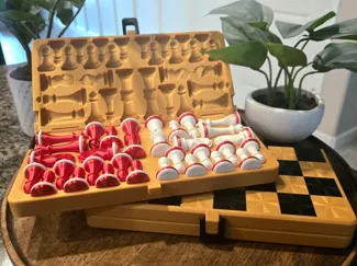 Folding Travel Chess Set