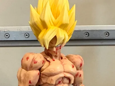 legendary super saiyan goku shf neck peg extension