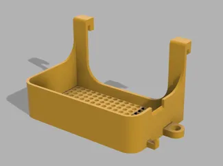 Rangement pour douche sur paroi anti projection