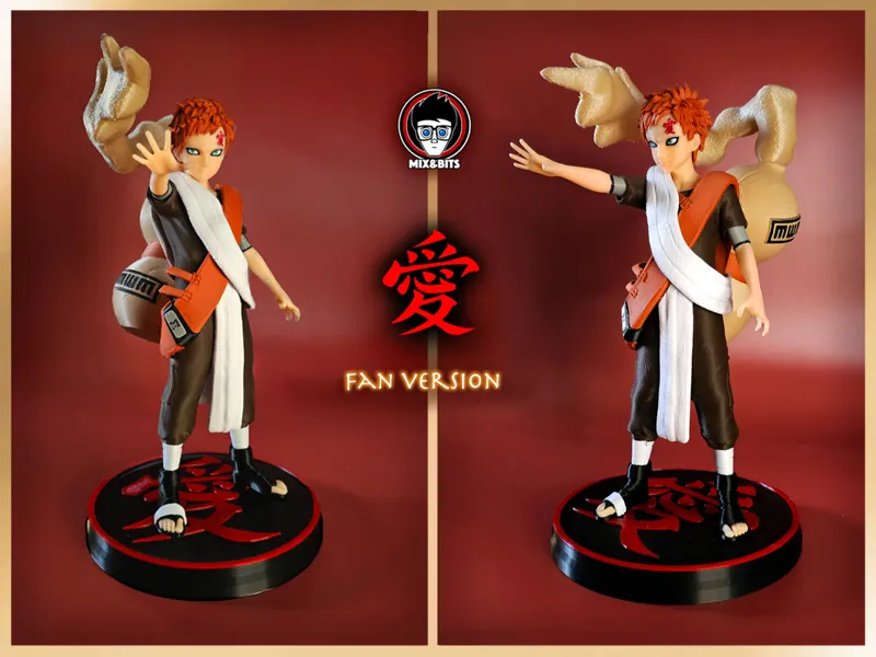 Thanks 9K! Gaara fanart! (30 cm tall)