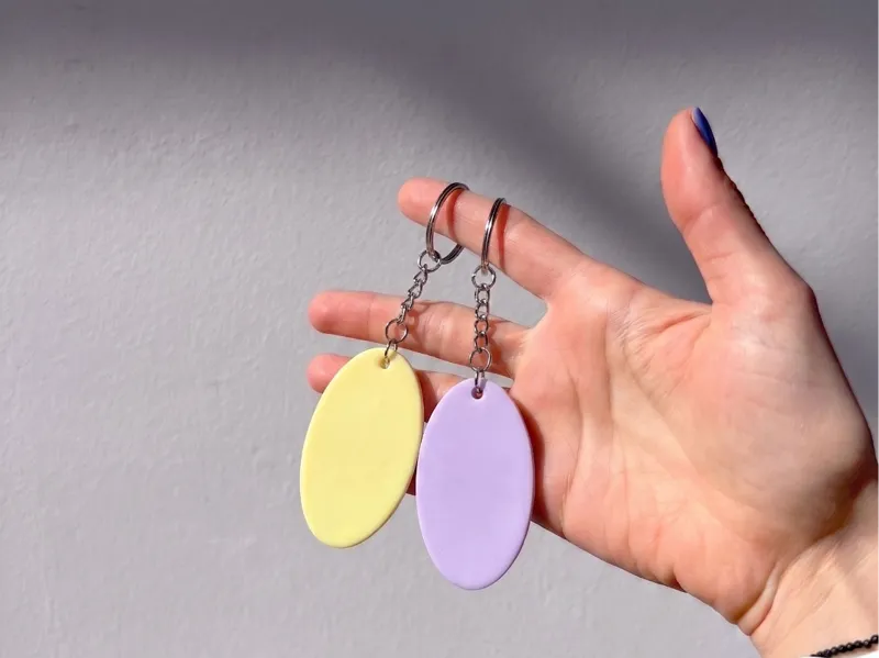 Leaf Keychain