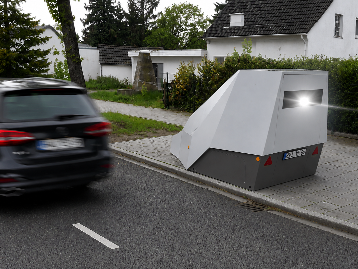 Speed camera German design