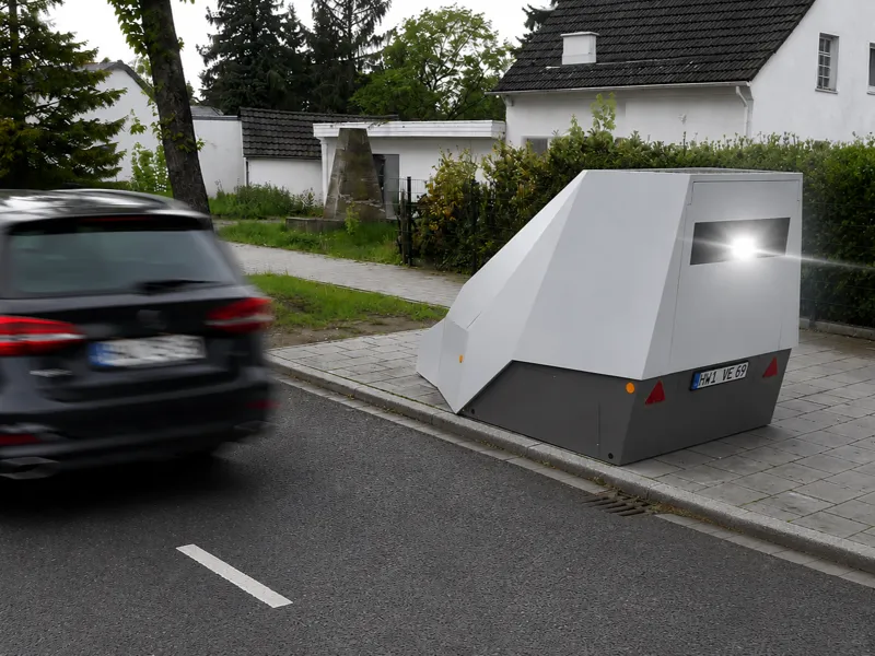 Speed camera German design