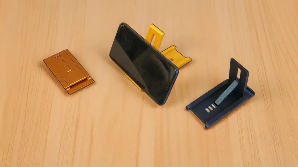 Foldable Phone Stand V2 - Free 3D Print Model - MakerWorld
