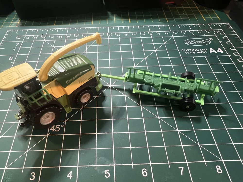 1/64th scale Header Trailer - Free 3D Print Model - MakerWorld