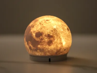 Fast Moon Lamp - Bambu Lab LED Kit 001 Edition
