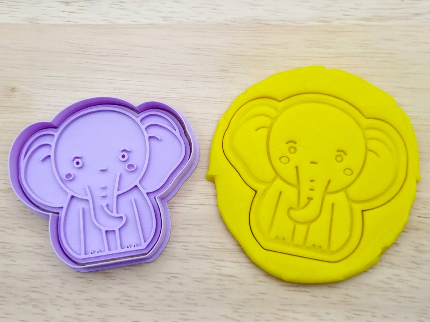 Elephant Cookie Cutter Safari Animal Baking Mold