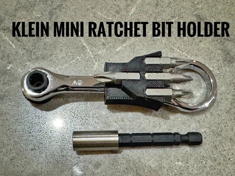 Klein mini ratchet bit holder