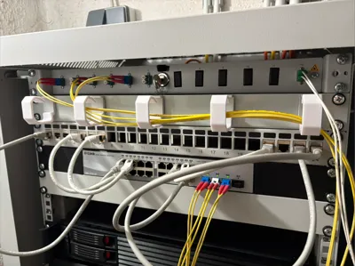 Alternative Holders for Rittal Patch Panel 1U