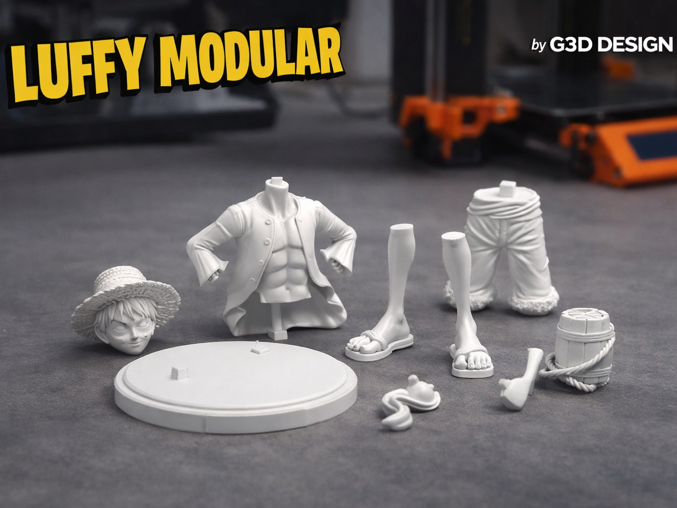 One Piece - Action Figure Modular (AMS & NO-AMS)