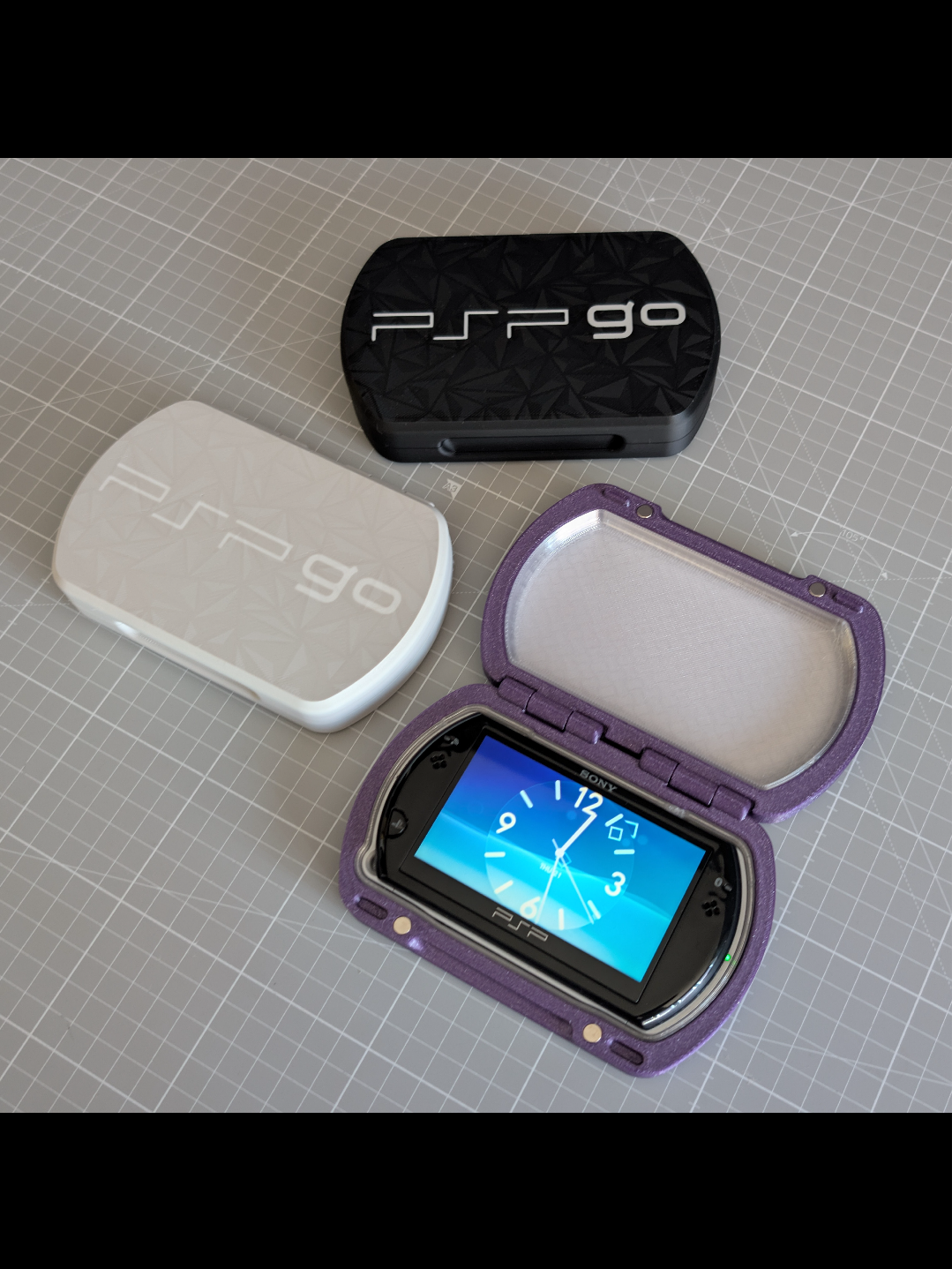 PSP GO | Protective case with TPU insert - Free 3D Print Model