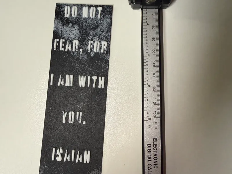 Bible Verse Bookmark