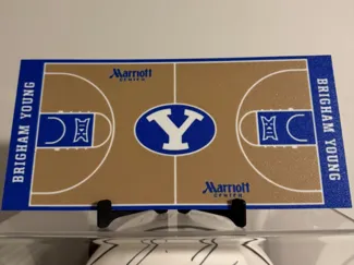 BYU Marriott Center Basketball Court