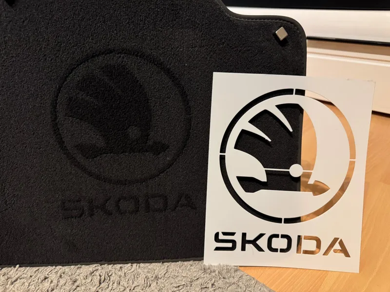 Skoda Schablone - Detailing