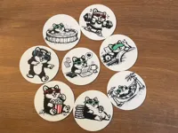 Set de dessous de verre chien — photo 1