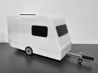 Spardose Wohnwagen