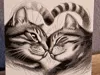 Cat Love 20x20cm