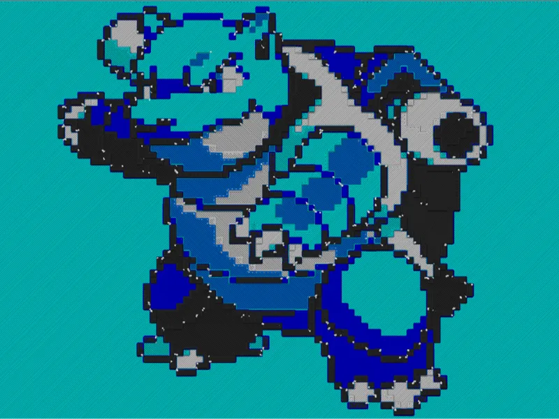 Blastoise Hueforge